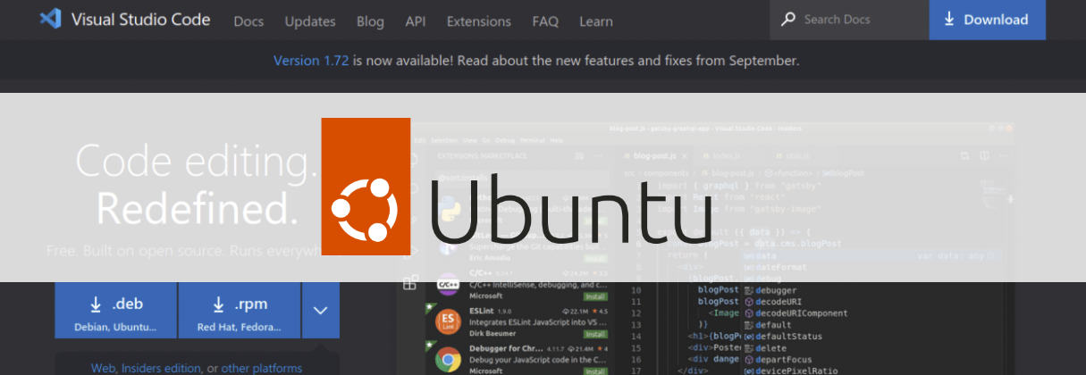 instalar Visual Studio Code en Ubuntu