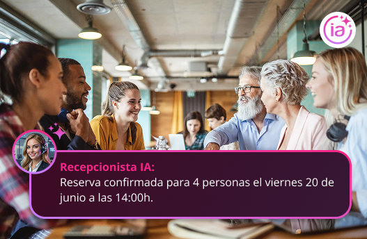 Clientes satisfechos gracias a la Recepcionista IA de Arsys