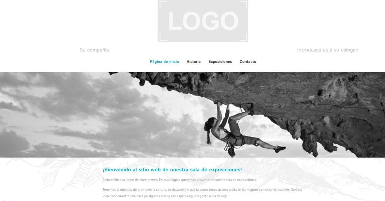 Ejemplo de plantilla de Webmaker