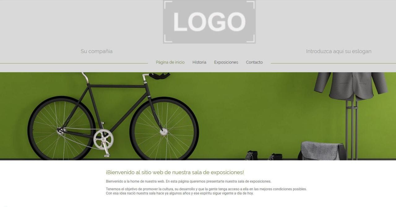 Ejemplo de plantilla de Webmaker