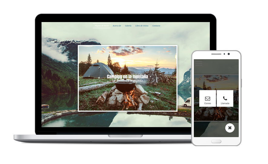 Ejemplo de plantilla de Webmaker