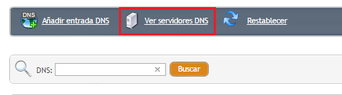 Ver servidores DNS