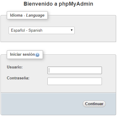 php my admin