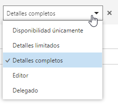Información a compartir con otras cuentas