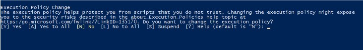 ejecutar con powershell