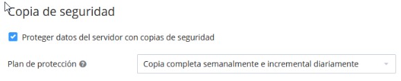 copia de seguridad