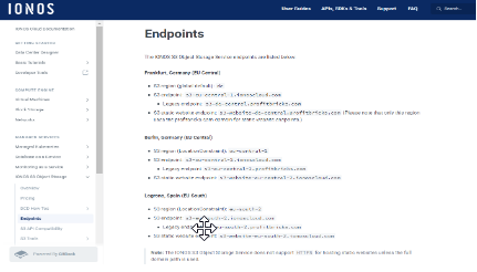 Endpoints